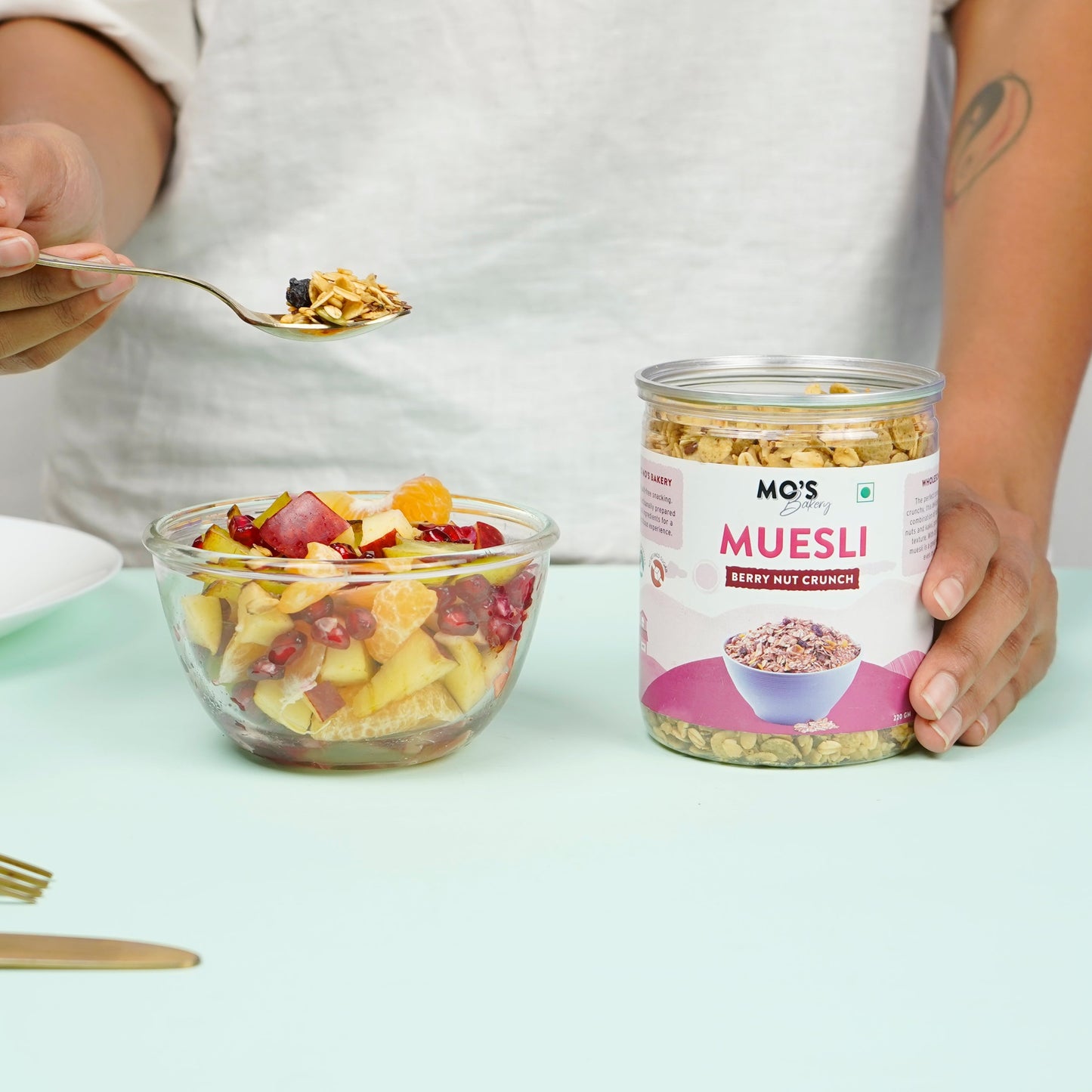 Berry Nut Crunch Millet Muesli