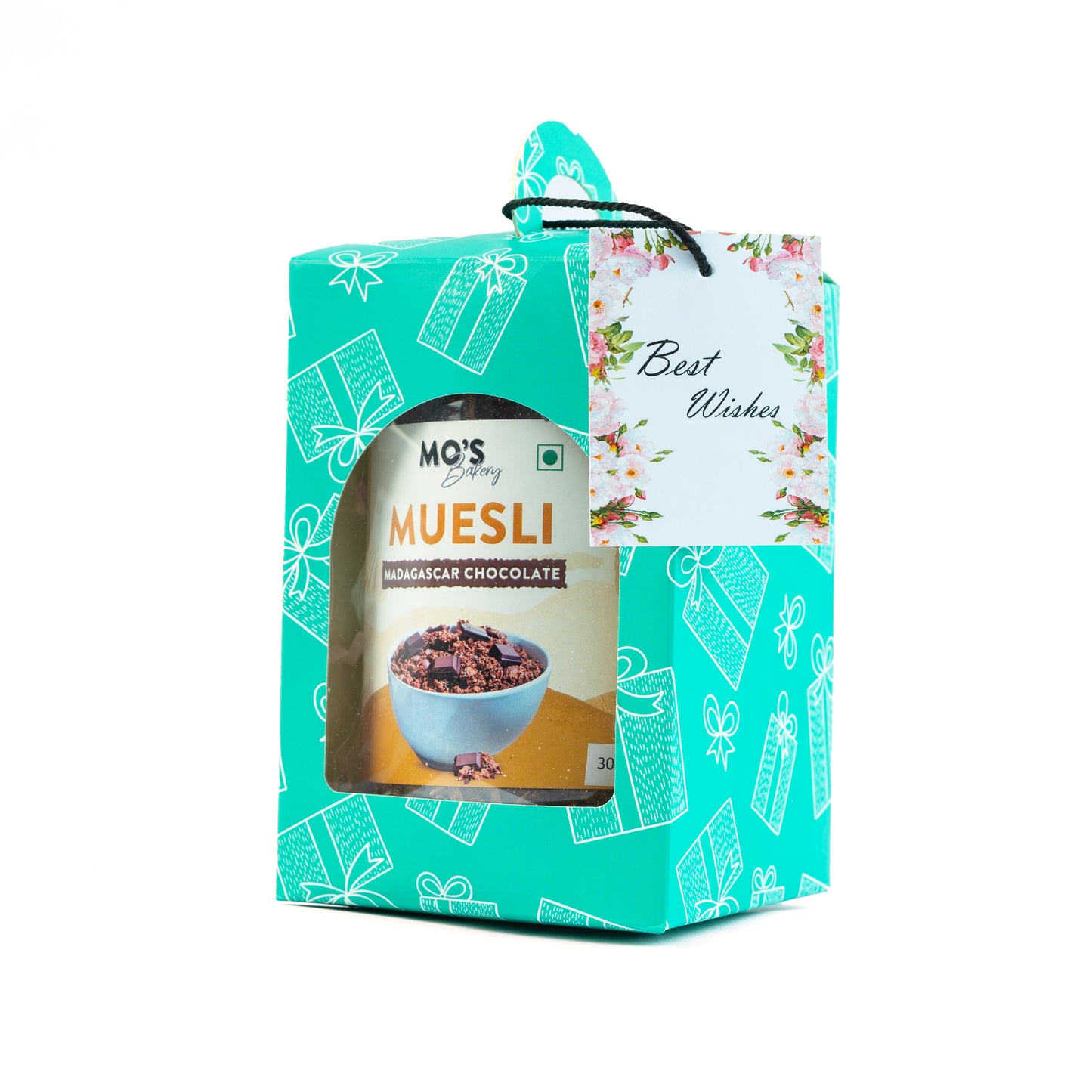 Premium Green Gift Box | Madagascar Chocolate Muesli