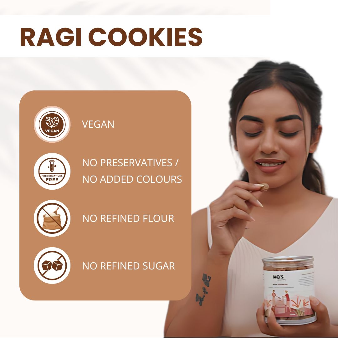 Gluten Free Ragi Cookies - 150g