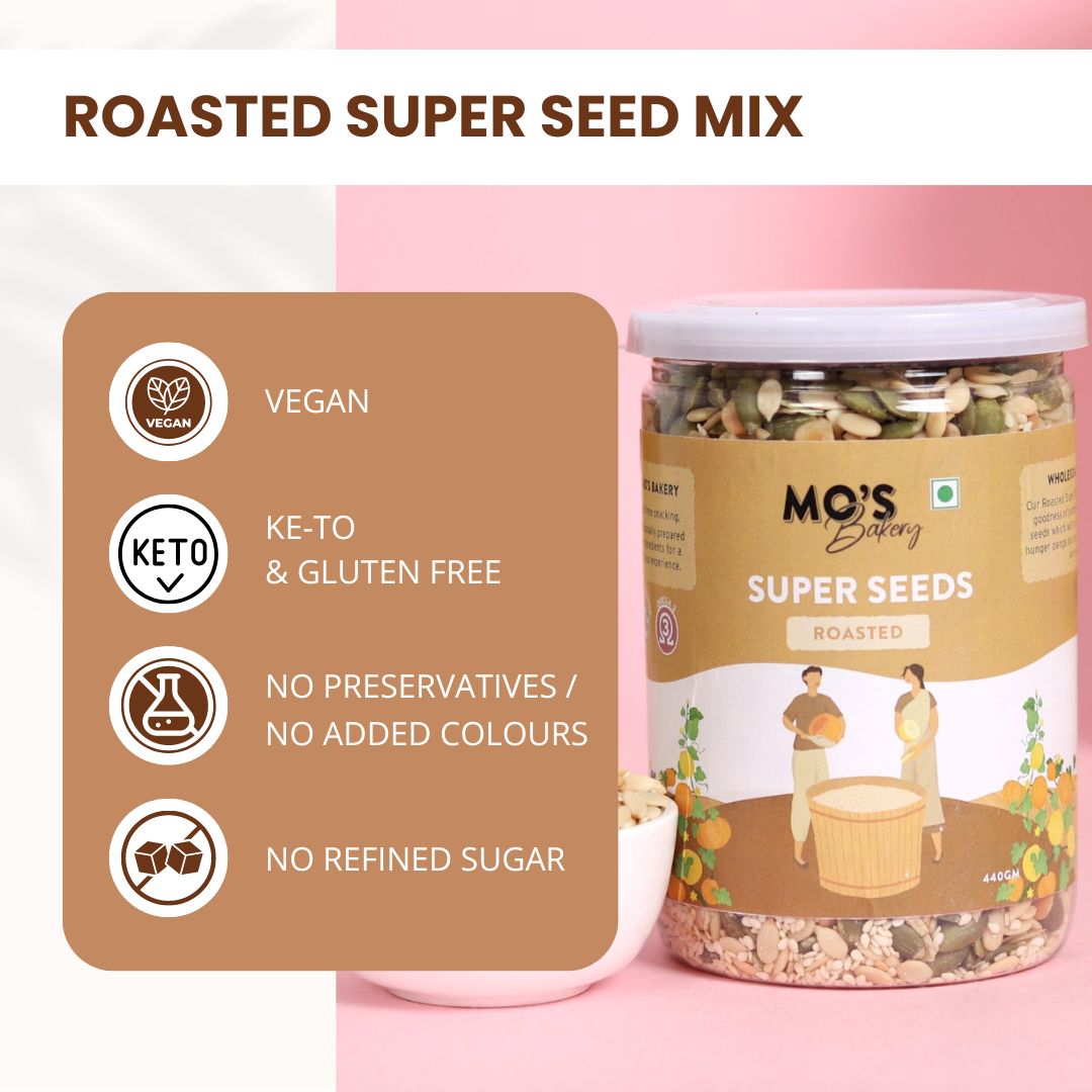 Salted Roasted Super Seeds Mix