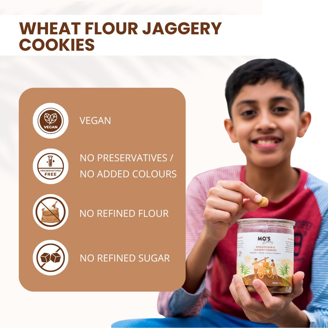 Wheatflour & Jaggery Cookies